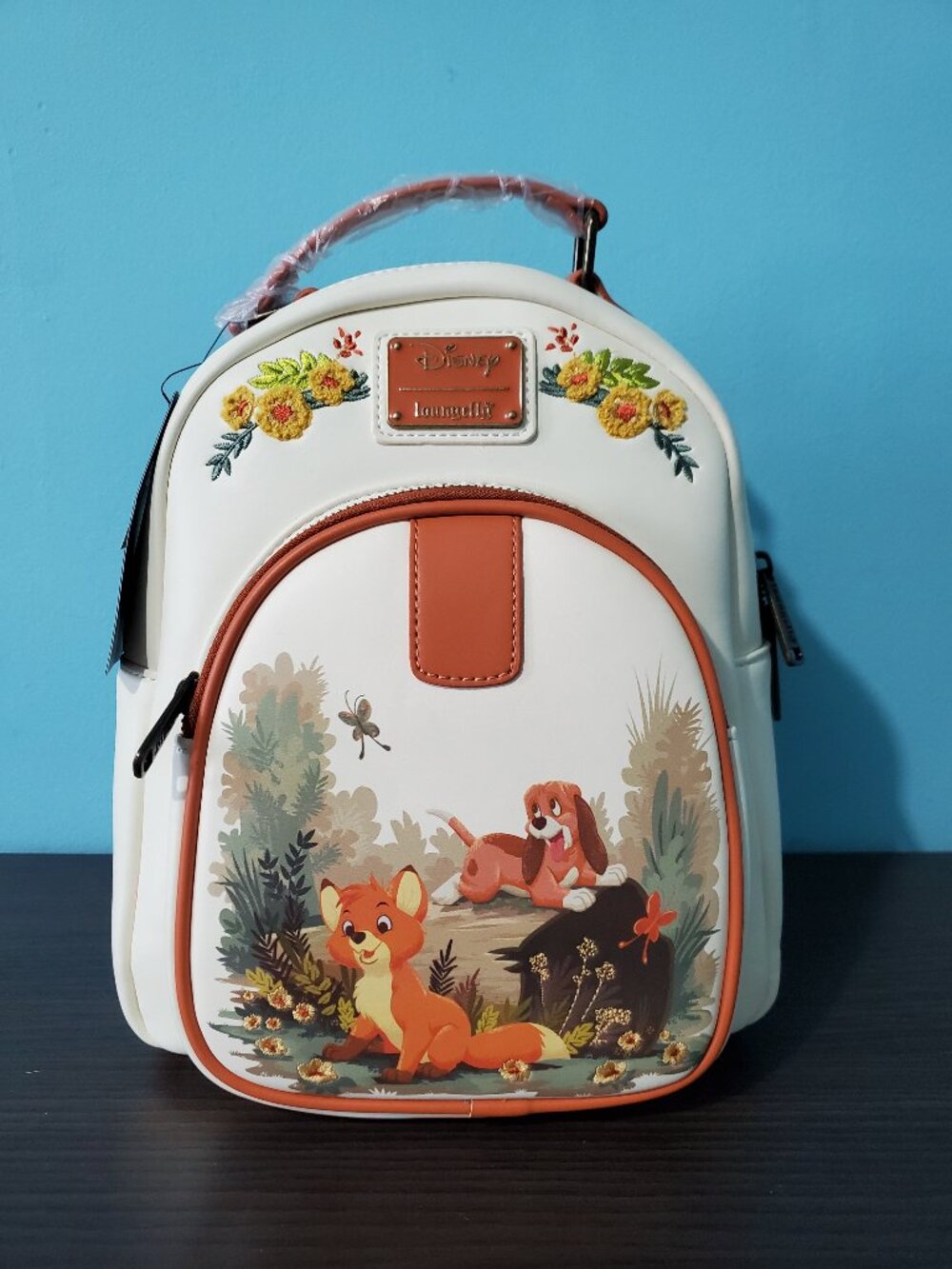 NWT Loungefly x Disney Fox & Hound Mini Backpack